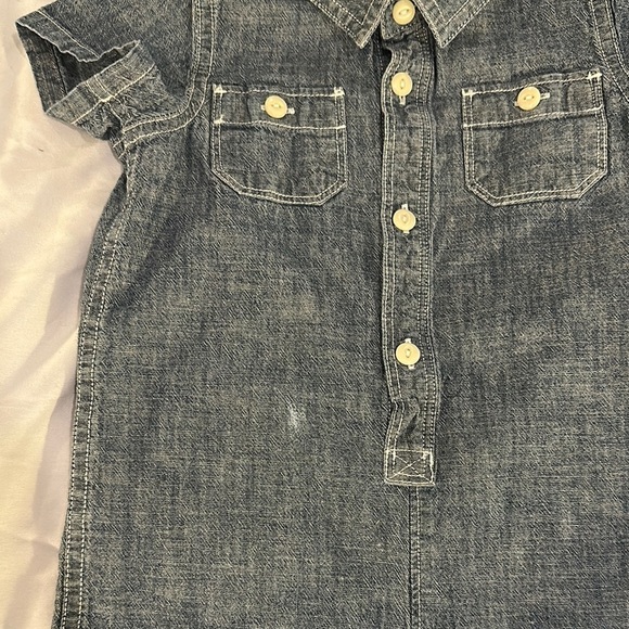 GAP - Blue Denim Romper Relaxed Fit - Picture 4 of 4